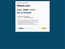 Tablet Screenshot of aflami.com